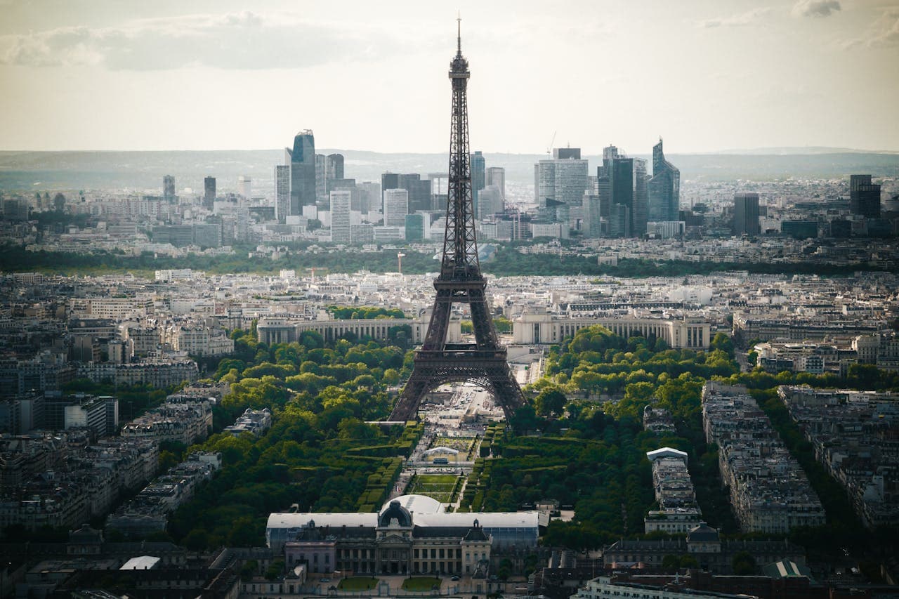 View of Paris, France